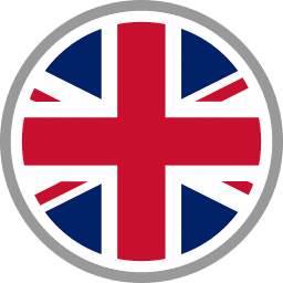 English flag serving as as link to take user to the english version of the site.